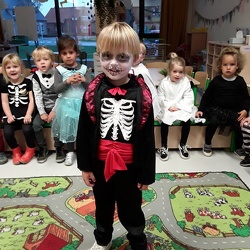 K 2A Griezelen met halloween