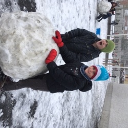 L 3 & L 4 Spelen in de sneeuw