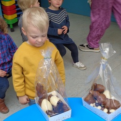 Julesklas Proeven van chocolade